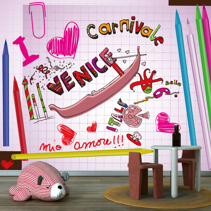 Baby Nursery Peel And Stick Wallpaper - 거실 벽지, 홈 데코, 유아방, 아기