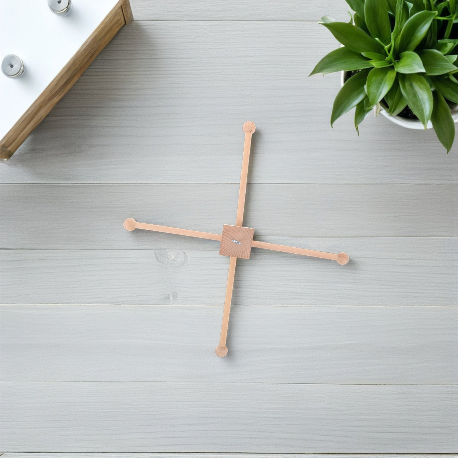 Baby Nursery Frames - 1세트 아기 모빌 키트, 나무 프레임,