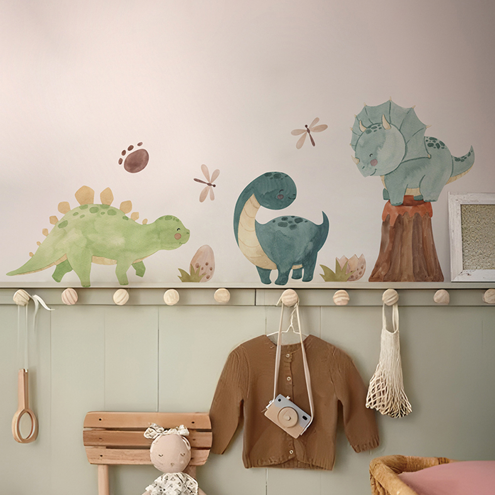 Baby Girl Nursery Quotes - 공룡 벽 데칼, 디노 알파벳 벽