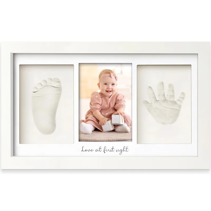 Baby Nursery Frames - 아기 손발자국 점토 키트 신생아 기념
