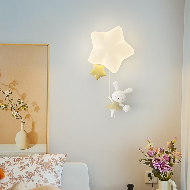 Baby Nursery Wall Lights - 보육원 침실용 로맨틱 별 벽 램프,