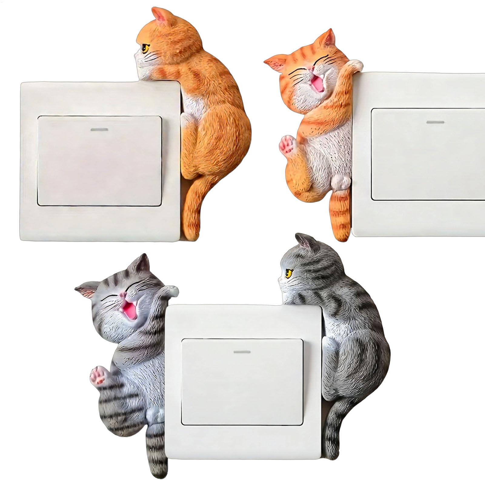 라이트 버튼 스티커 2개 고양이 데칼 2D 탈부착 가능 - Baby Nursery Wall Lights 리뷰 및 가격