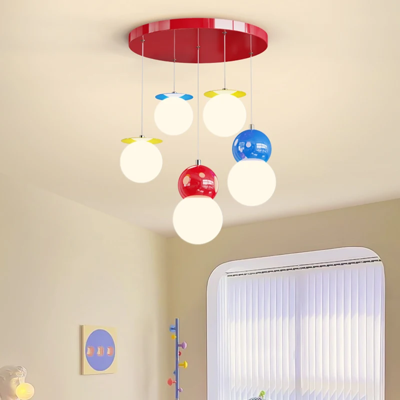 버블 볼 샹들리에 - 아이 방, 아기 방, 침실에 어울 - Baby Nursery Light Fixture 리뷰 및 가격