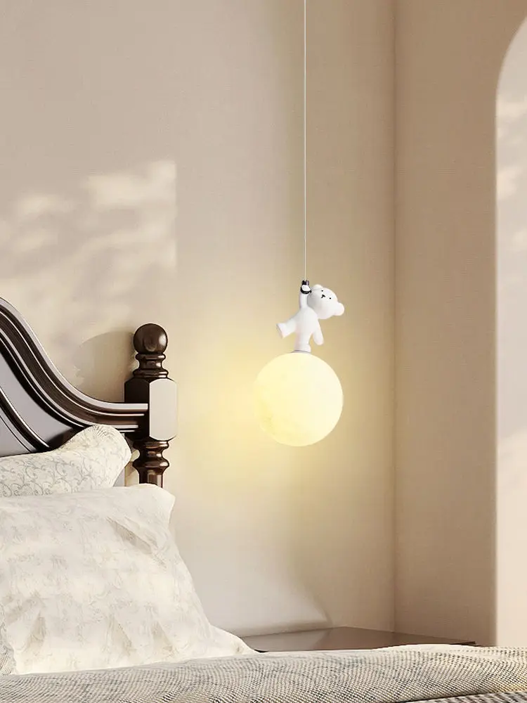 곰 램프 만화 캐릭터 아기방 침대 옆 펜던트 레진 어린 - Baby Nursery Decor Girl 리뷰 및 가격