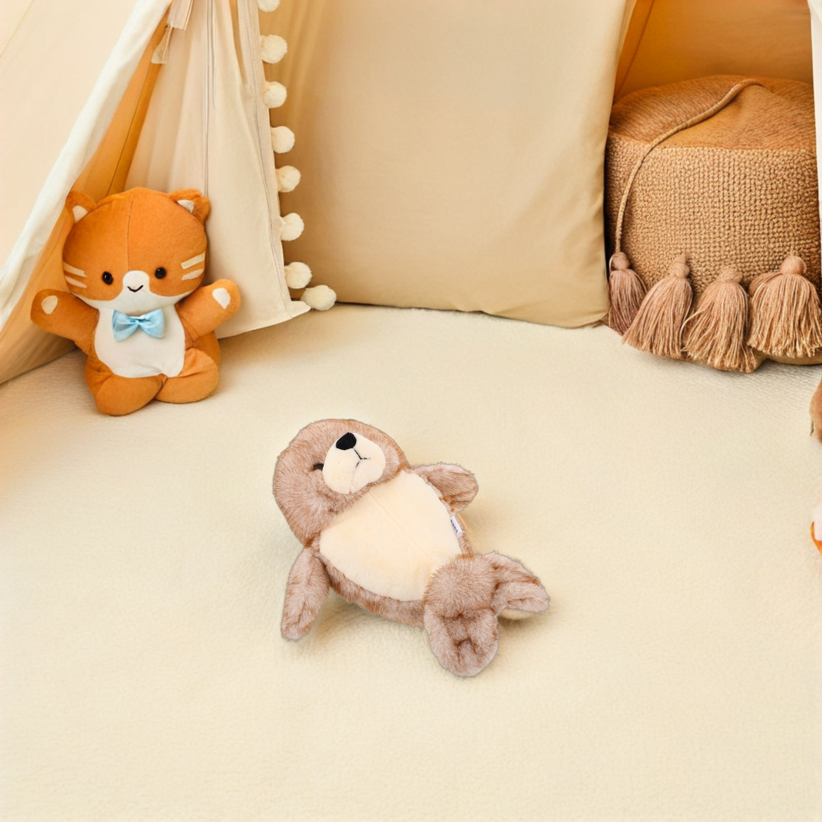 봉제 인형, 부드러운 촉감, 갈색, 아기 방 장식, 껴 - Baby Nursery Decor Girl 리뷰 및 가격