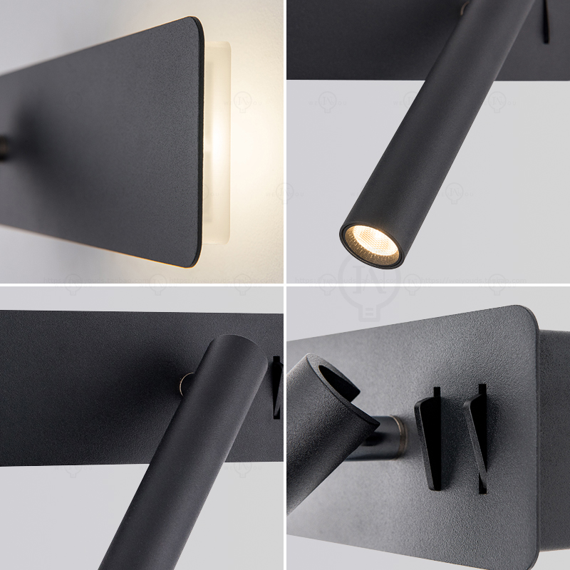화이트 북유럽 LED 침대 옆 독서 벽 램프 조절 가능 - Baby Nursery Wall Lights 리뷰 및 가격
